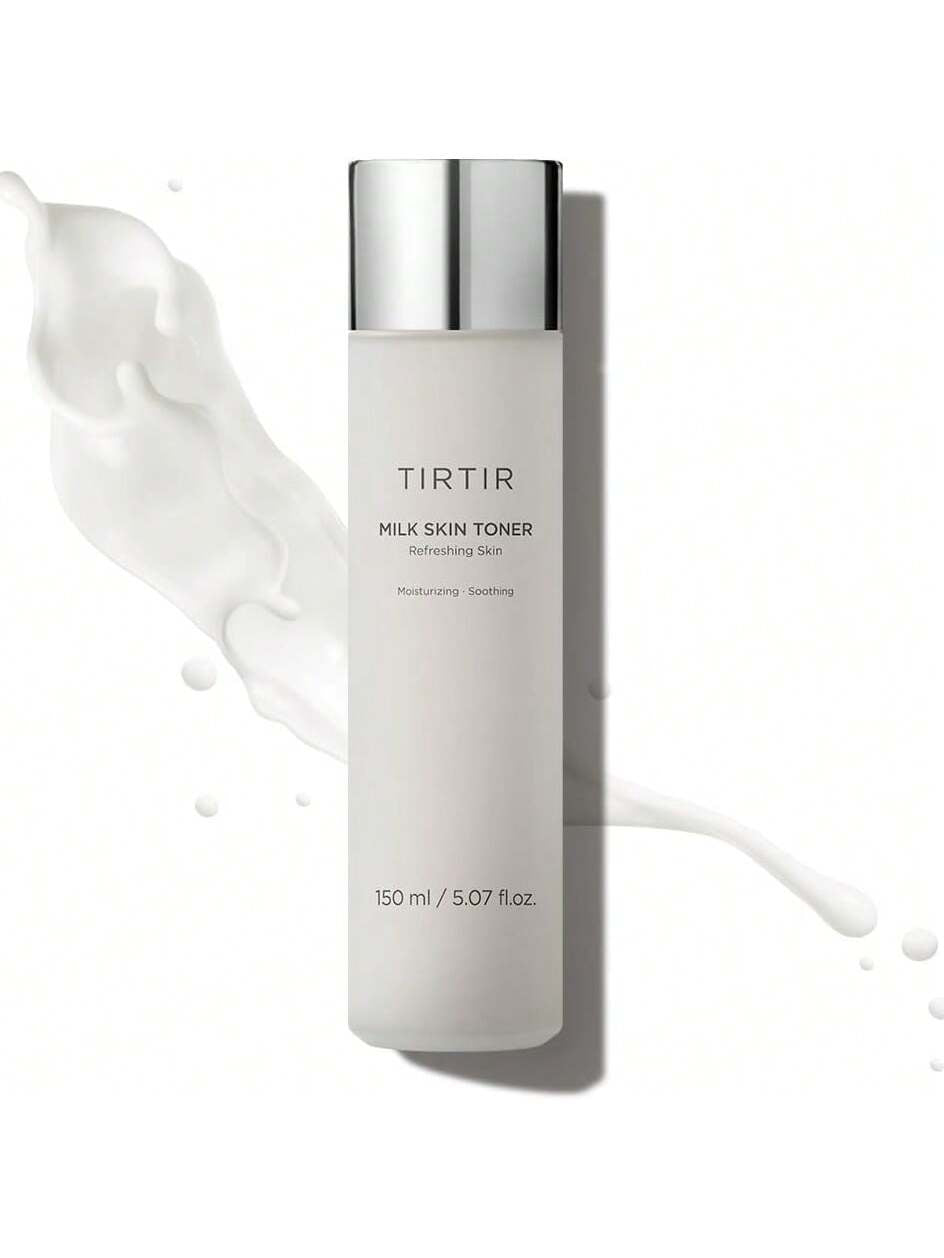 TIRTIR Milk Skin Rice Toner | Deep Moisturizing, Hydrating Toner for Face, Niacinamide, Ceramide, Rice Bran Extract, Nature-Oriented Ingredients for Korean Skin Care, Vegan, 5.07 Fl.Oz.