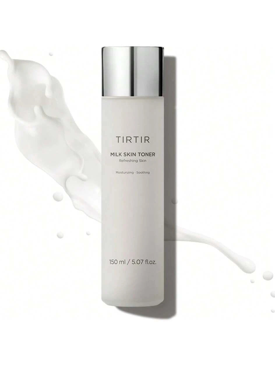 TIRTIR Milk Skin Rice Toner | Deep Moisturizing, Hydrating Toner for Face, Niacinamide, Ceramide, Rice Bran Extract, Nature-Oriented Ingredients for Korean Skin Care, Vegan, 5.07 Fl.Oz.